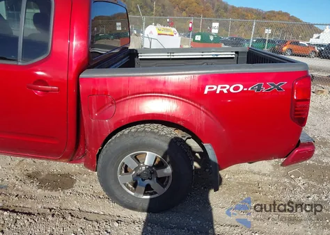2012 Nissan Frontier Pro-4X z USA, uszkodzony, nr VIN 1N6AD0EV3CC445474